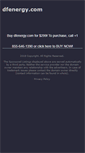Mobile Screenshot of dfenergy.com